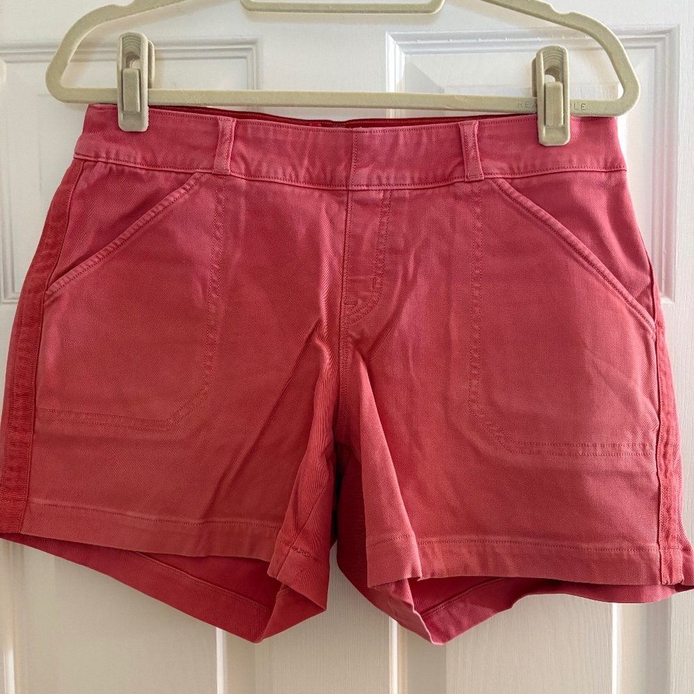 SPANX Pink Casual Pull-On Shorts